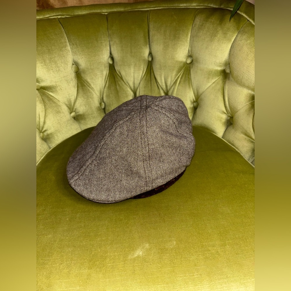 Goorin Bros newsboy Cabbie hat Y2K Golf Brown Medium - Picture 10 of 11